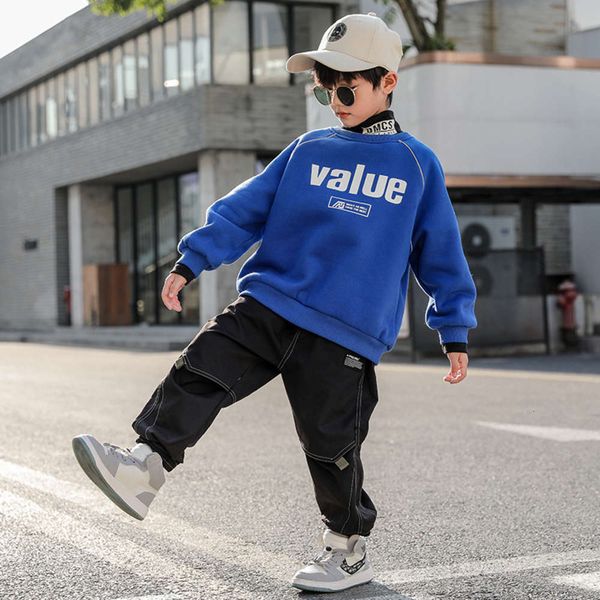 

new plush 2020 sweater autumn children's winter thickened base coat ave3, Black