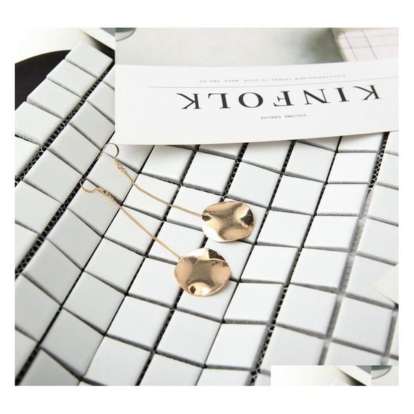 

exaggerated simple metal irregular irregular convex round earrings earrings whol sqcbqy new_dhbest, Silver
