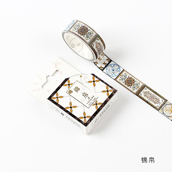 

5 of decorative retro lipstick tape set japanese paper sticker scrapbook retro tape japanese paper tape wrap gift wmtrtc