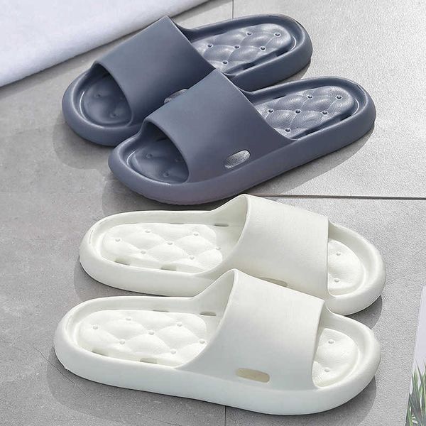 

bathroom water leakage indoor non-slip baths dung slippers men's summer, Black