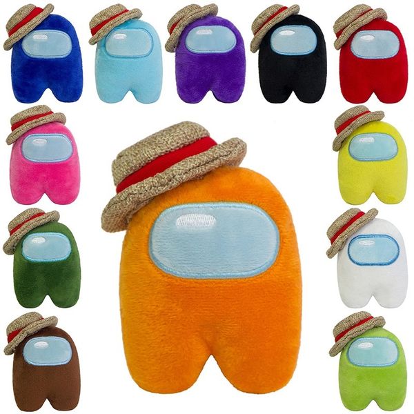 

12 colors soft plush among us game figure cute animals plush stuffed doll toy gifts for kids boys and girls christmas