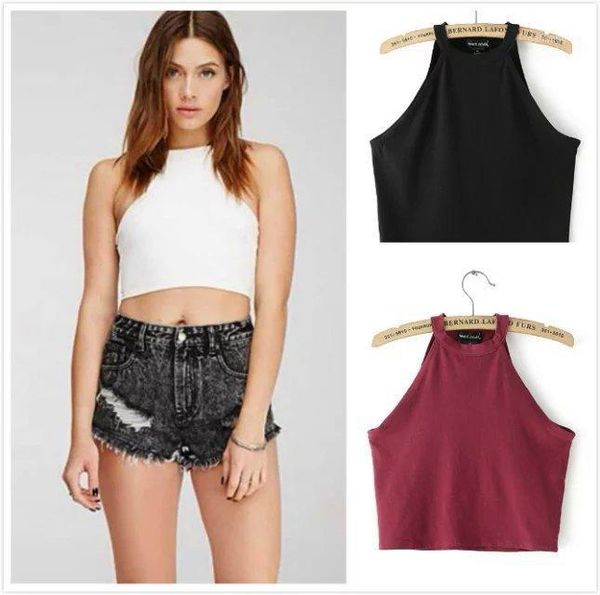 

2016 new women summer novelty tight t-shirts lady electric 100% cotton crop black punk cropped tees1, White