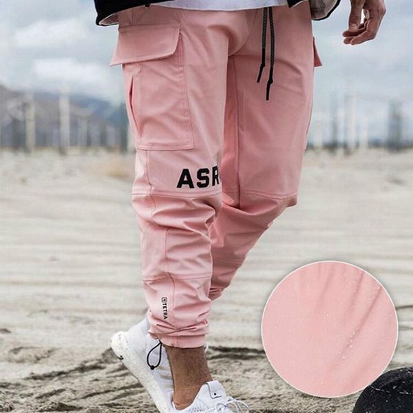 

running pants 2021 spring and autumn men's sports casual fashion loose-fitting fitness comprehensive training, Black;blue