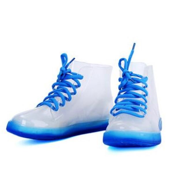 

rainboots женщины прозрачный кристалл флуорещ мода лодыжки дуэроустойные сапоги женские квинвины джем 8efb, Black