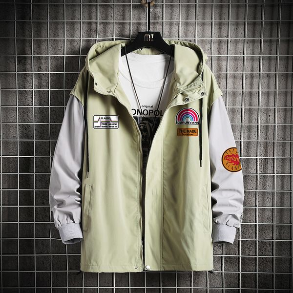 

2021 new casual estilo inglaterra primavera jaqueta masculina marca roupas de beisebol plus size josg, Black;brown