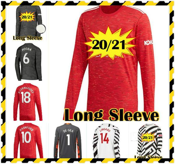 

20 21 cavani soccer jersey shorts 2020 2021 man utd long sleeve soccer kits united pogba rashford martial football jersey shorts uniform, Black;yellow