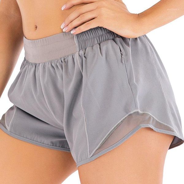 

women 2-in-1 sport workout running mesh patchwork solid color quick dry loose gym pants with zipper pockets1, Black;white