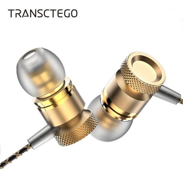 

transctego earphones and headphones ear with microphone super bass mp3 computer mobile phone call gaming headset running sports1