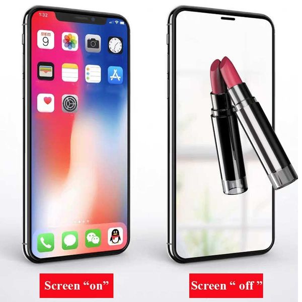 

ip зеркало экрана протектор для ip-11pro максимум 6 6s 7 8 plus и ip x xs max хг закаленное стекло пленка