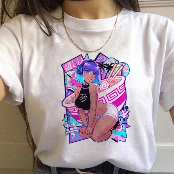 

ZOGANKIN Harajuku T-shirt Aesthetic 90s Fashion T Shirts Women Ullzang T-shirts Graphic Funny Cartoon Tshirt Streetwear #zw6Z, White