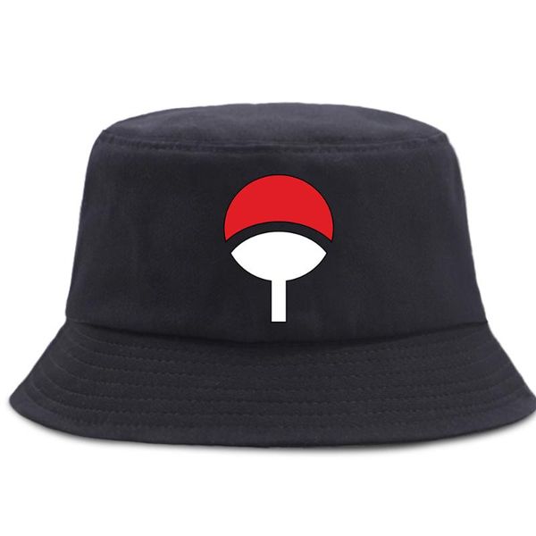 

uchiha naruto japan anime fisherman's hats outdoor casual beach cap bucket hat foldable street panama caps, Blue;gray