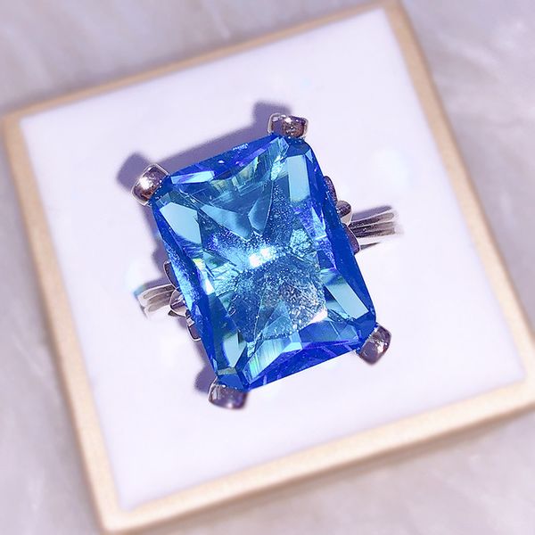 

selling luxury z engagement sapphire jewelry in europe and america, Golden;silver