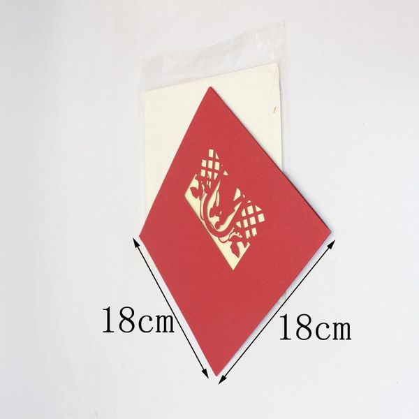 

3d свадебная церемония ручной работы сцена пары бумаги открытки открытка открытка день святого валентина обручальное свадьба приглашение под