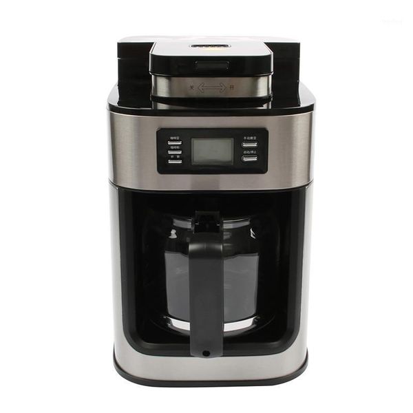 

coffee roasters dmwd 1.2l electric machine american maker automatic grinder with pot for office party digital display 220v1