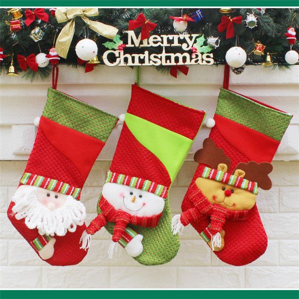 

decorations dhl shipping 2020 quarantine socks christmas santa elk snowman stockings xmas tree hanging decor sacks ornam