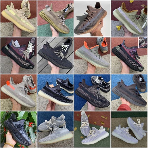 

zebra blue tint outdoor shoes belgua 2.0 yeezreel reflective oreo shoes new men women tail light trainer sneakers 36-48
