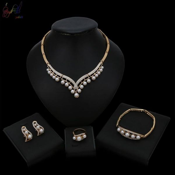 

yulaili высокое качество золотой цвет нигерийских свадебных ювелирных изделий набор свадебные платье аксессуары для женщин костюм, Silver