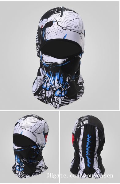 

cycling ear muff breathable sweat-proof headband sun protection headgear magic tactical half face mask thin section sports headwear d10121