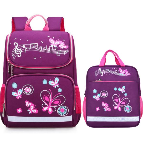 

kids bag girls children backpack purple pink school bags orthopedic children waterproof kids bags school backpack 1 grade y200706
