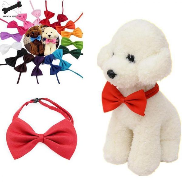 

19 colors supply 1 adjustable cat neck dog bow tie puppy butterfly pet supplies