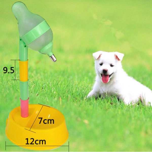 

rainbow heightening dual purpose pet kettle vertical automatic water dispenser