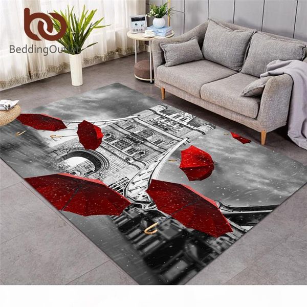 

beddingoutlet red umbrella large carpet for living room england london floor mat tower bridge on river thames area rug 152x244cm