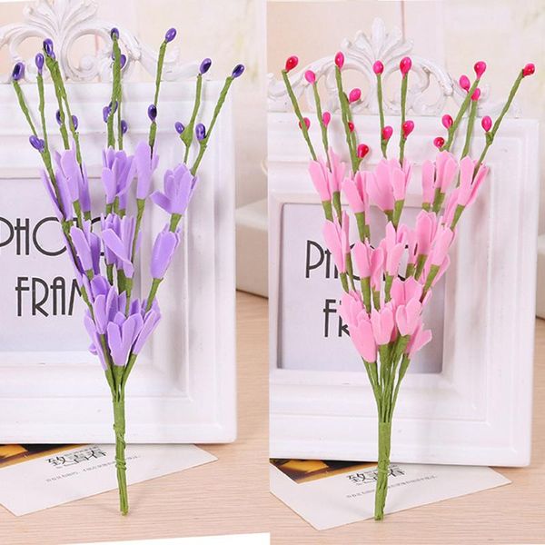 

living room ornaments simulation wire flower pole branch with leaves artificial flowers decorative flower illustration h0419