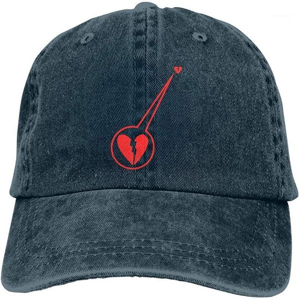 

heart soft casquette cap vintage adjustable baseball caps1, Blue;gray