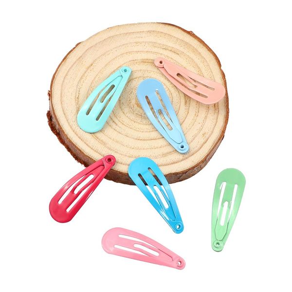 

50pcs hair accessories children baby girls hairpin mini hair clip color metal hair pins toddle kids barrette hairgrip in box 3cm wmtefd, Black;brown