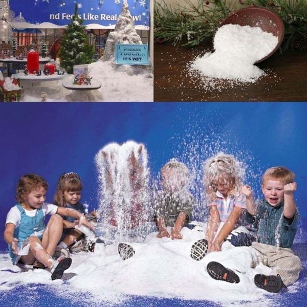 

factorypowder simulation artificial christmas prop decorations instant magic fake snow for night party decorate