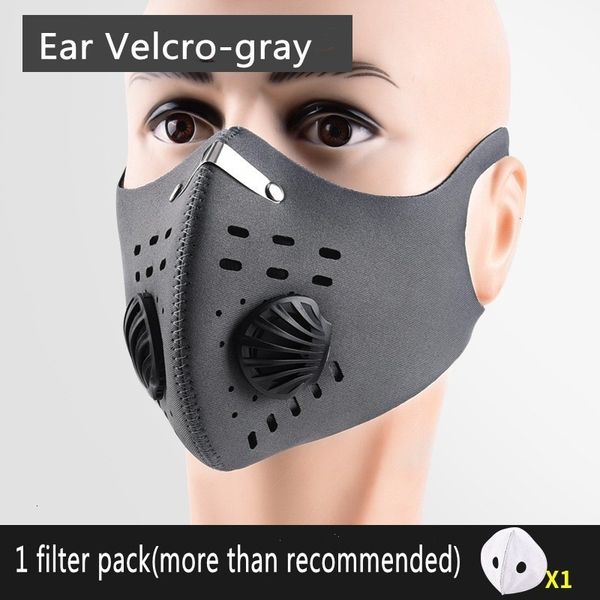 

breathable with cycling reusable mask riding face valve outdoor anti dust pm2.5 filt2x86 k3iv