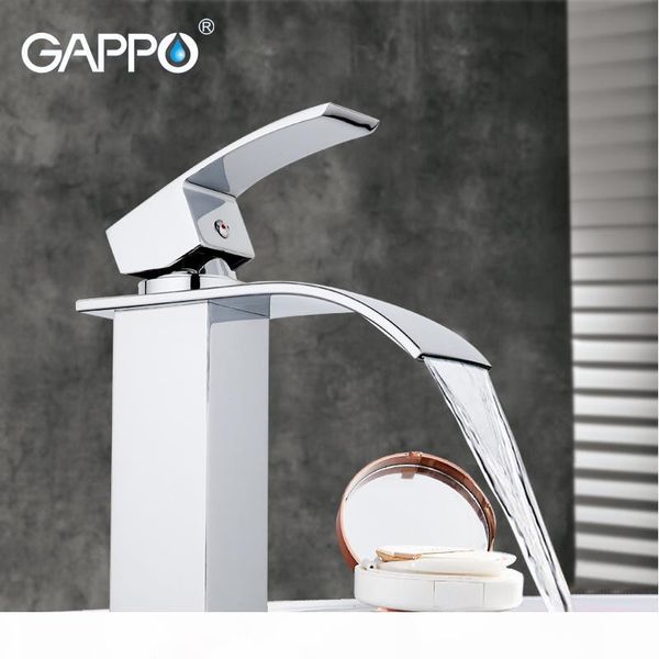 

gappo water mixer tap basin sink faucet bathroom basin faucet mixer single hole brass waterfall toilet tap yg1001-1