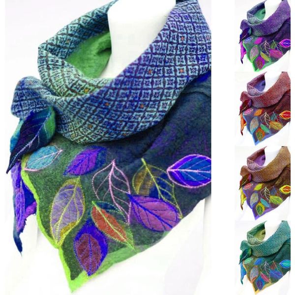 

40#women casual printing scarf 2020 lady multi-purpose shawl button scarf winter fashion retro shawls luxury foulard femme, Blue;gray