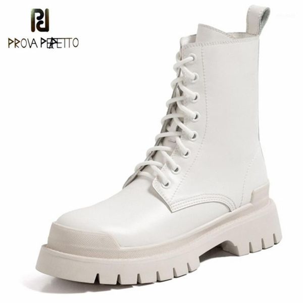 

prova perfetto classics cross-tied short boots autumn solid color square heel height increasing tenis comfortable feminino1, Black