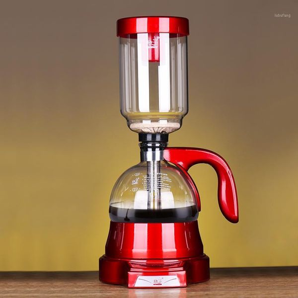 

electric siphon coffee maker manual siphon coffee maker household glass 220v 500w1