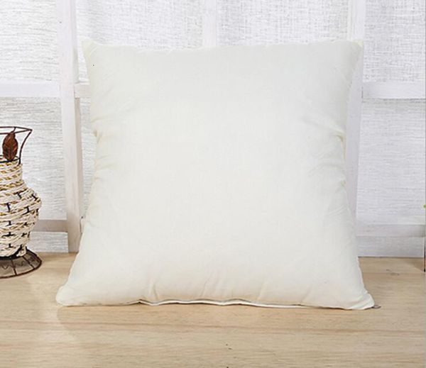 

pillowcase 45 * 45cm home sofa throw pure color polyester white cushion cover decor pillow case blank christmas