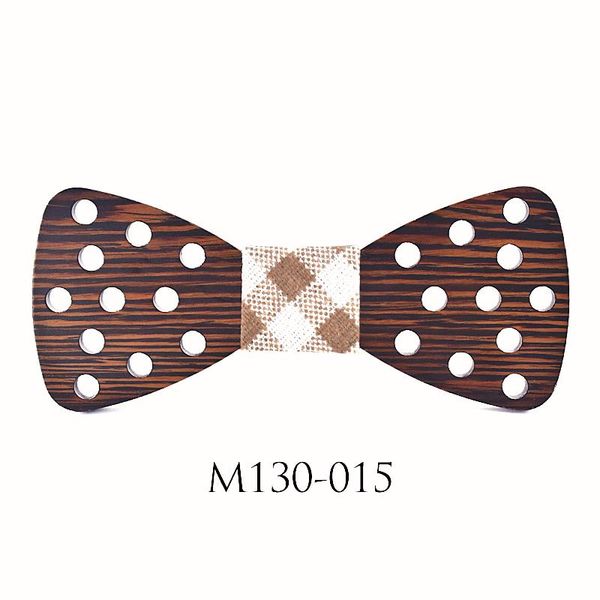 

новый дизайн 11 отверстий мода ручной работы древесина боути бабочка габата галстуки для мужчин черный деревянный галстук для галстука кода, Black;gray