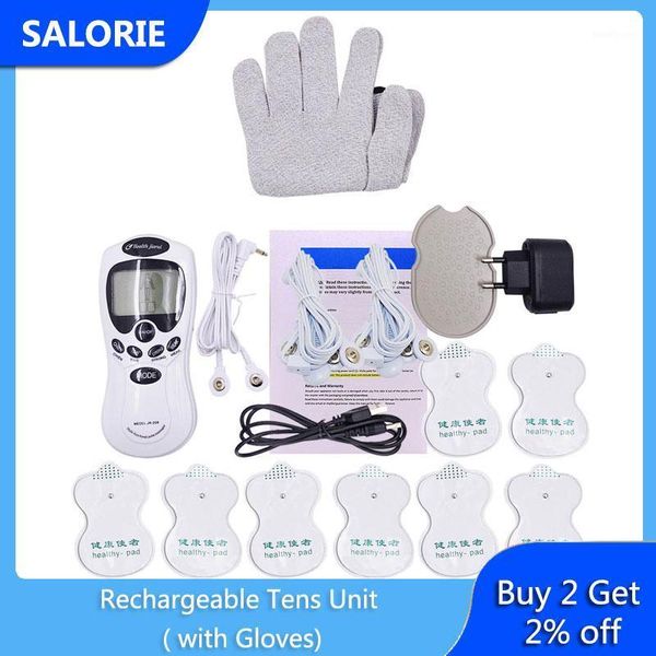 

electric massagers rechargeable tens unit low frequency ems massage device massager for body feet acupuncture health care muscle stimulator1