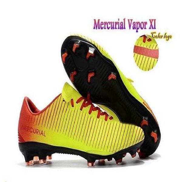 

20models indoor red cr7 football boots mercurial superfly v white silver cr7 fg cleats mens women outdoor soccer shoes