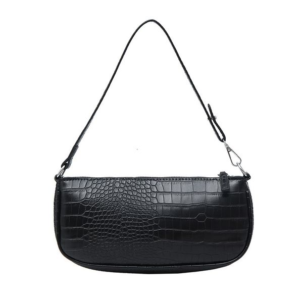 

hbp non-brand new fashion korean super mini bag women's simple crocodile pattern versatile shoulder bag sport.0018