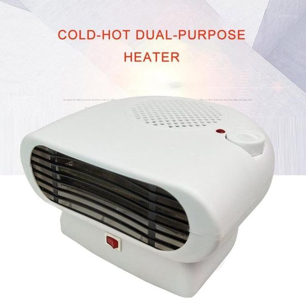 

office home winter heater small heating and cooling dual-use small air conditioning shaking head portable heater1