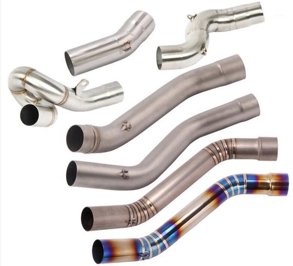 

er6n / z800 / z750 ninja 250 z1000 zx10r zx6r middle and front exhaust pipe accessories1