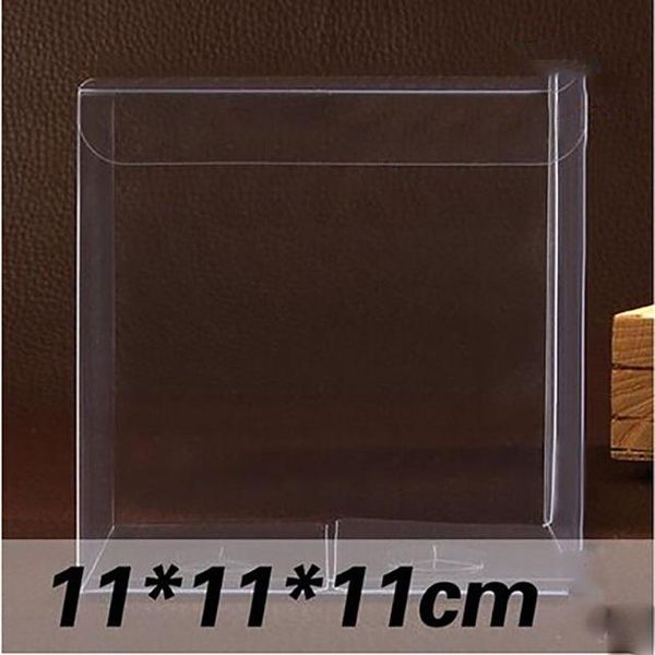 

1lot10pcs 121212cm pvc box different sizes square shape pvc package box plastic packaging box for souvenir candy wedding wmtgnu mywjqq