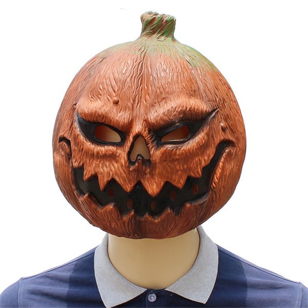 

pumpkin head latex masks movie cosplay animal party mask kitty realistic masquerade prop fancy dress party halloween mask