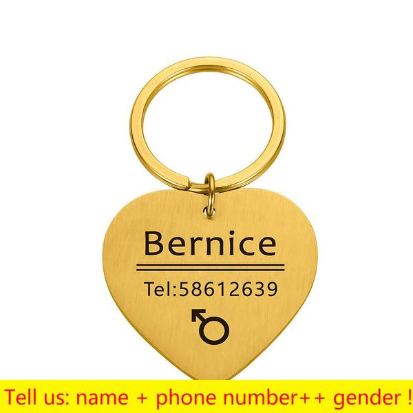 

персонализированные pet cat dog id теги воротник аксессуары таможенное название выгравированный номер телефон номер ожерелье цепь очаровател