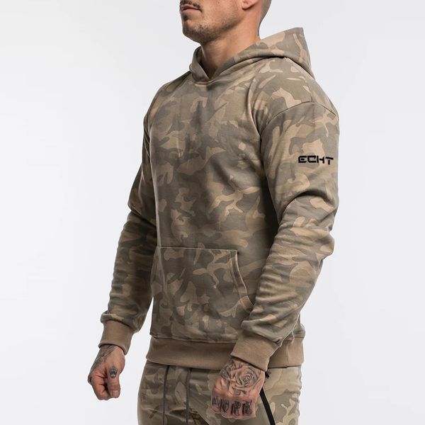 

outdoor men hoodies camouflage luxury male hoodies polyester training sweatshirts for men doctor muscle sports autumn winter m-xxl, Black