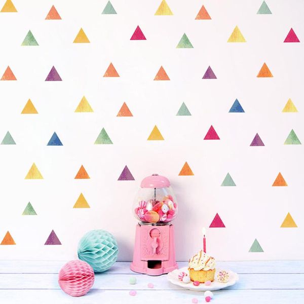

wall stickers 1 set cute colored clouds ins nordic style decals girl room decoration living bedroom murals