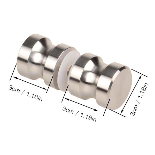 

алюминиевая ручка дверной двери 1.18 dia одиночные стеклянные дверные ручки ванной душевая ручка wirt home hardware быстрая доставка корабль