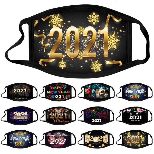 

factory price face designer mask 2021 cotton mouth masks men women washable happy new year dustproof haze facemask