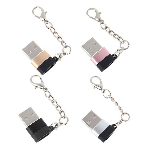 

usb 2.0 to usb c female converter adapter for c cable u disk sd card reader